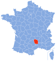 Localisation de la Lozère