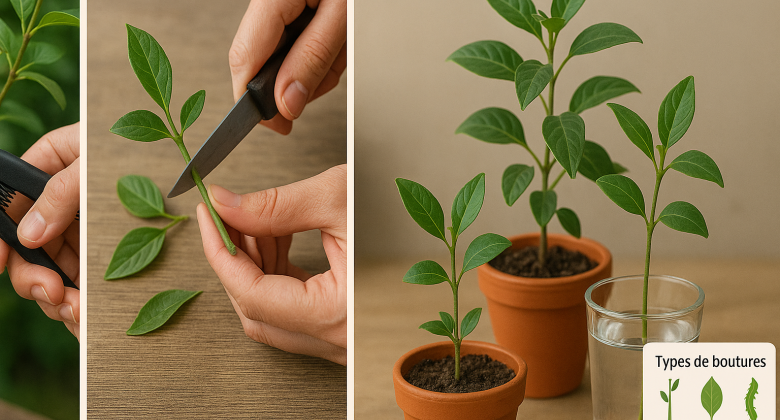 Guide complet pour multiplier les plantes par boutures